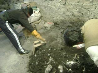 SACANDO LAS PIEZASE EN BRONCE