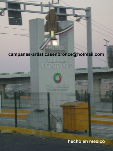 CAMPANA PARA OBRA DEL BICENTENARIO EN CARRETERA